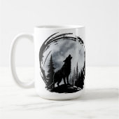 Black Wolf Kaffeetasse (Links)
