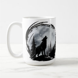 Black Wolf Kaffeetasse