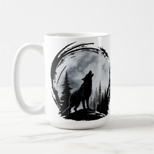 Black Wolf Kaffeetasse