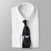 Black Wolf Krawatte (Gebunden)