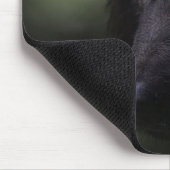 Black Wolf Mousepad (Ecke)