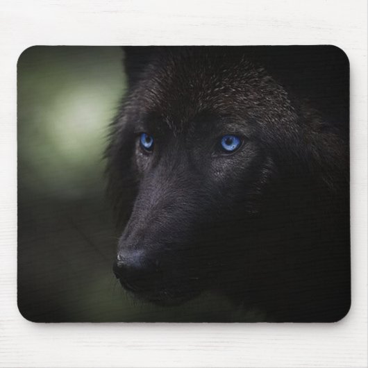 Black Wolf Mousepad (Vorne)