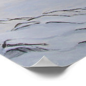 Black Wolf Poster (Ecke)