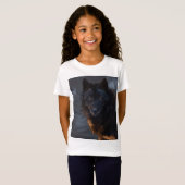 Black Wolf T-Shirt (Vorne ganz)