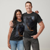 Black Wolf T-Shirt (Unisex)