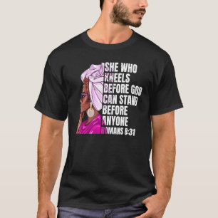 Black Woman African Zitat Black History T-Shirt