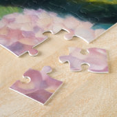 Black Woman Among Hydrangea Flowers Puzzle (Seite)