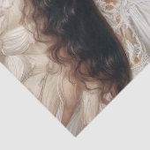 Black Woman Angel Angelcore Seidenpapier (Detail)