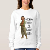 Black Woman Energy,Pixarstyle 3D Sweatshirt (Vorderseite)
