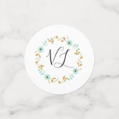 Black Woman Maternity Confetti Konfetti (Klein Vorderseite)