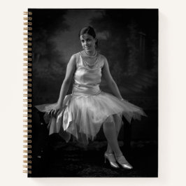 Black Woman Notebook der 1930er Jahre Notizblock