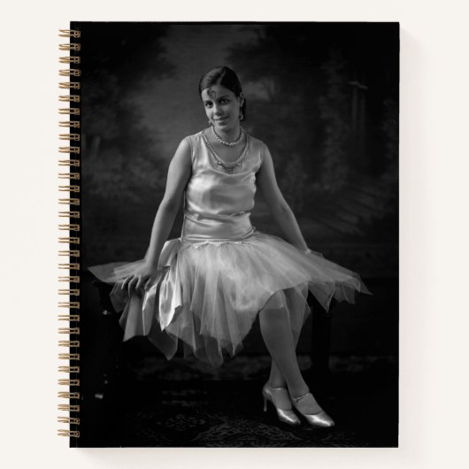 Black Woman Notebook der 1930er Jahre Notizblock (Vorderseite)