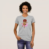 Black Woman Queen T-Shirt (Vorne ganz)