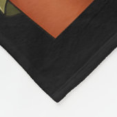 Black Woman Unbothered Locs Camo Girl Women Loc'd  Fleecedecke (Ecke)