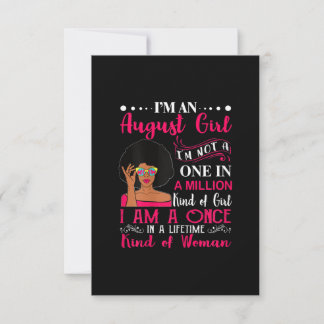 Black Women August Geburtstagsgeschenke Im A Leo Q Einladung