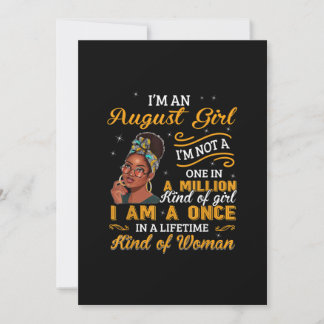 Black Women August Geburtstagsgeschenke Im A Leo Q Einladung