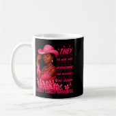 Black Women Breast Cancer Survivor Nk Ribbon I'm T Kaffeetasse (Links)