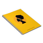 Black Women Reflecting Notizblock (Rechte Seite)