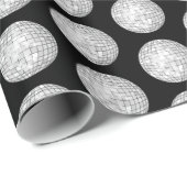 Black Wrapping Paper (schwarzes Papier für das Mus Geschenkpapier (Rolleneckpunkt)