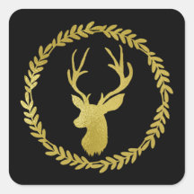 Black Wreath Gold Death Weihnachten