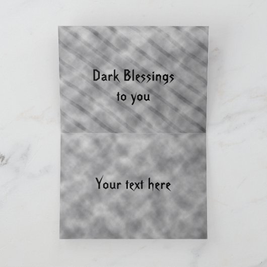 Black Wyrd Karte (Innenseite)