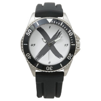 Black Xwatch Armbanduhr