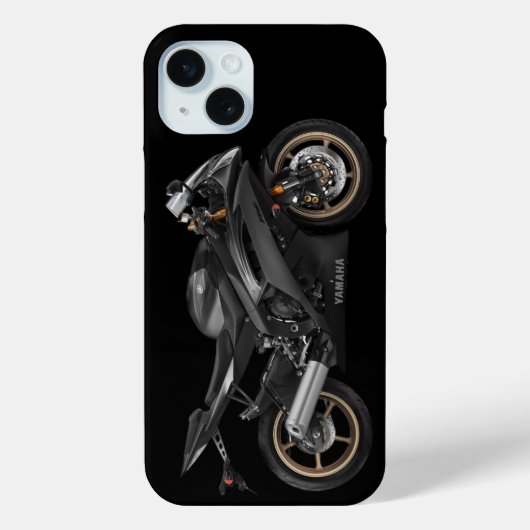 Black Yamaha Yzf - R6 Motorrad Case-Mate iPhone Hülle (Rückseite)