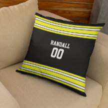 Black & Yellow Football Jersey Personalisiert