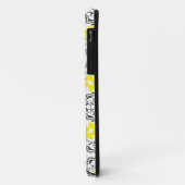 Black Yellow Great Danes Case-Mate iPhone Hülle (Hinten/Links)