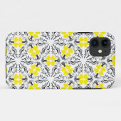 Black Yellow Great Danes Case-Mate iPhone Hülle (Rückseite (Horizontal))