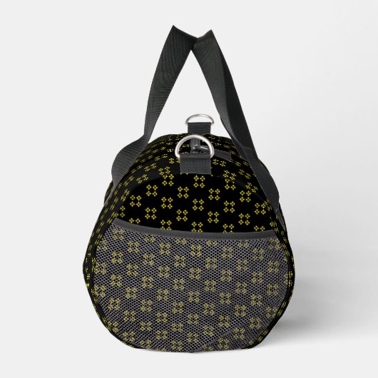 Black & Yellow Small Duffle Bag (Rechts)