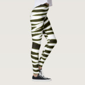 BLACK ZEBRA PATTERN LEGGINGS (Rechts)