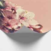 Black Zen Stones Blume Geschenkpapier (Ecke)