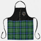 Blackadder Clan Abzeichen & Tartan Kilt Schürze (Vorderseite)