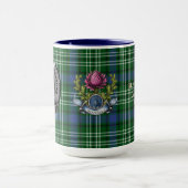 Blackadder Clan Abzeichen & Tartan Tasse (Zentrum)