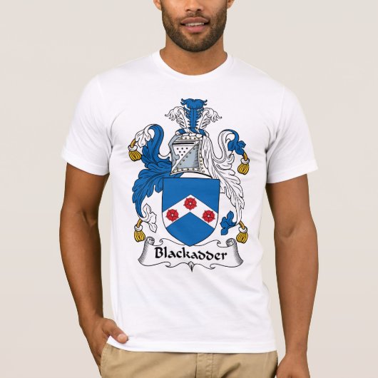 Blackadder Familienwappen T-Shirt (Vorderseite)