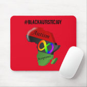 #BlackAutisticJoy Mouse Pad Mousepad (Mit Mouse)