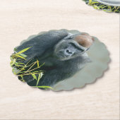 Blackback Gorilla Lope Untersetzer (angewinkelt)