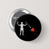 Blackbeard Button (Vorne & Hinten)