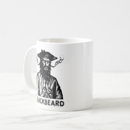 Blackbeard Coffee Tasse (Vorderseite Links)
