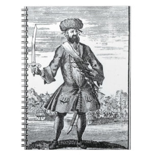 Blackbeard der Pirat, von 'einer allgemeinen Notizblock
