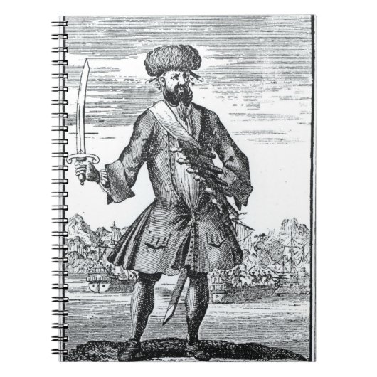 Blackbeard der Pirat, von 'einer allgemeinen Notizblock (Vorderseite)