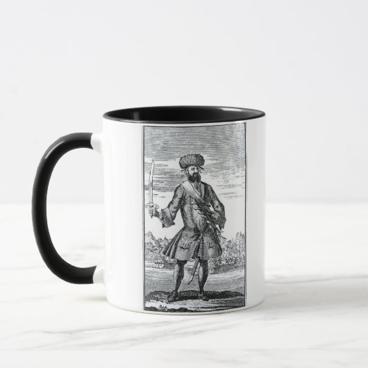 Blackbeard der Pirat, von 'einer allgemeinen Tasse (Links)