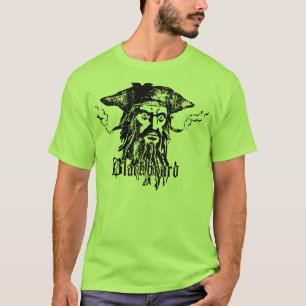Blackbeard der Piraten-T - Shirt