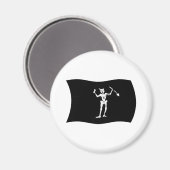 Blackbeard-Flag-Magnet Magnet (Vorderseite/Rückseite)