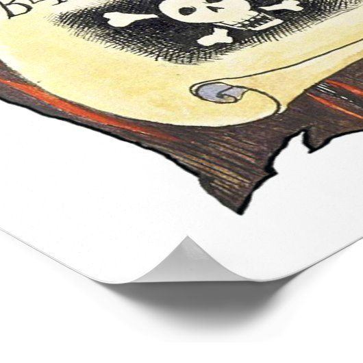 Blackbeard Großposter Poster (Ecke)