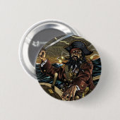 Blackbeard Knopf Button (Vorne & Hinten)