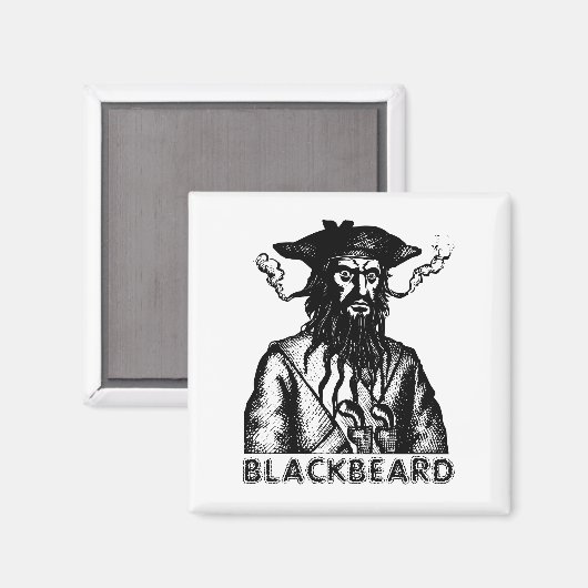 Blackbeard Magnet (Vorderseite/Rückseite)