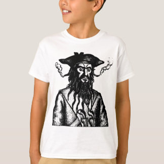 Blackbeard Pirate Captain Buccaneer Edward Teach S T-Shirt