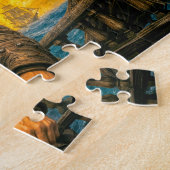 Blackbeard Pirate Storm Portrait Puzzle (Seite)